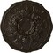 Ekena Millwork Cornelia Ceiling Medallion (Fits Canopies up to 4"), Hand-Painted Stone Hearth, 22 1/2"OD x 1 1/2"P CM22CNSHF - alternate 1